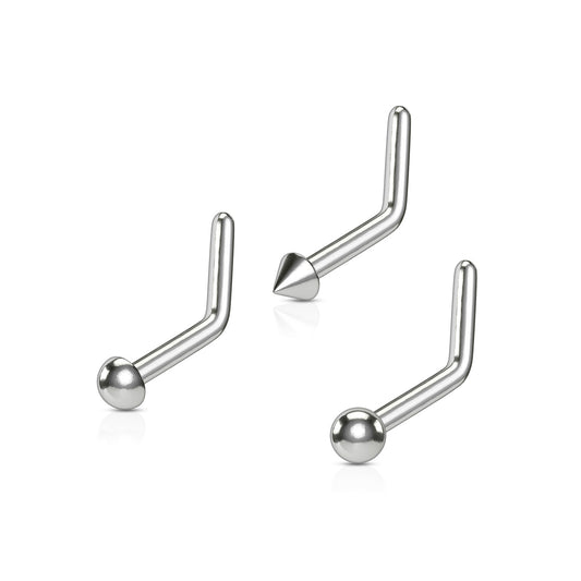 Premium G23 Titanium Nose Pin