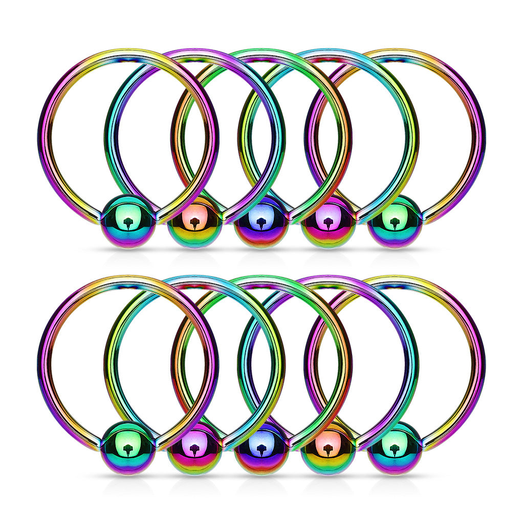 PVD Captive Bead Ring 20g