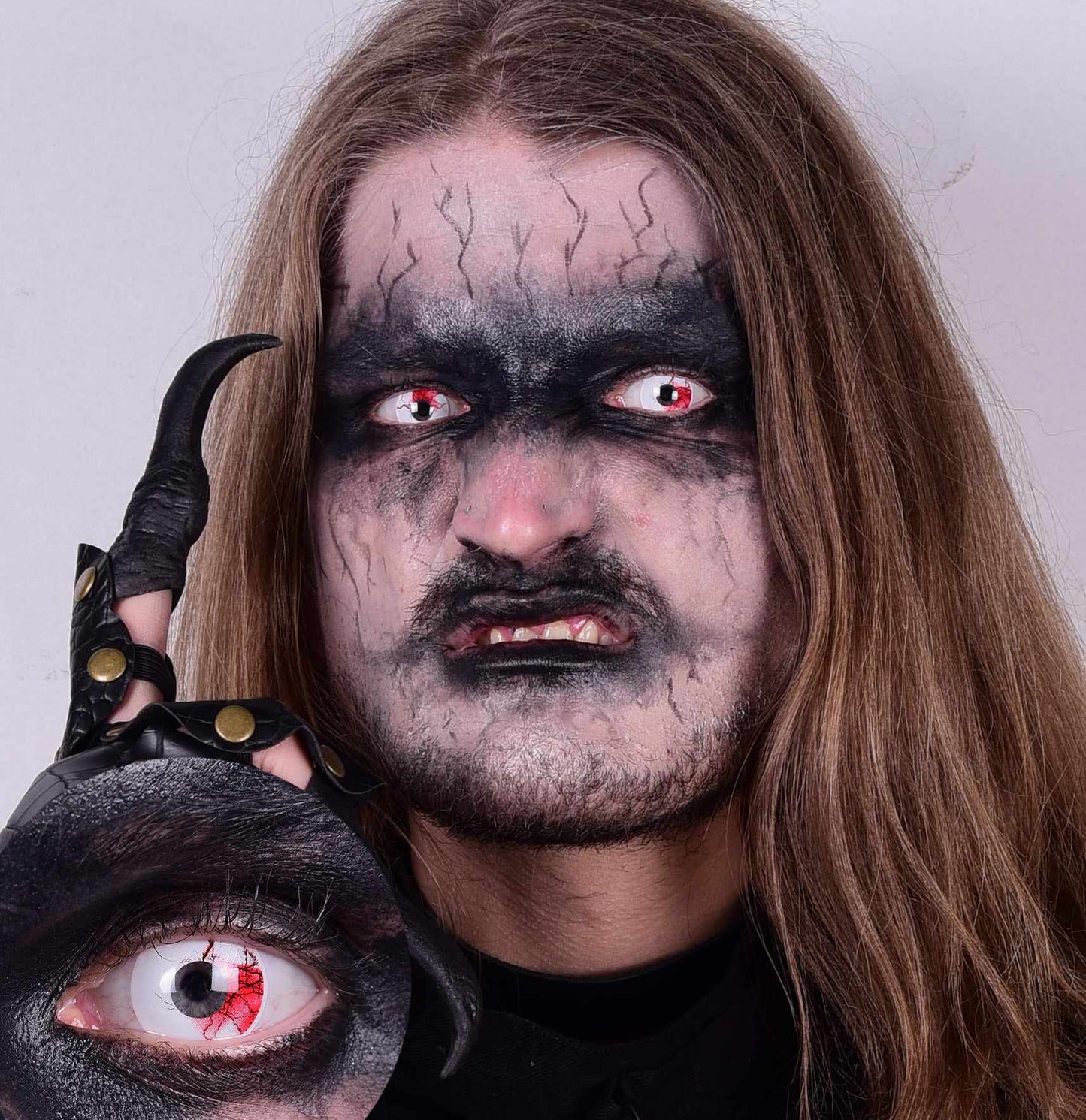 Undead - White Colored - Primal Contact Lenses