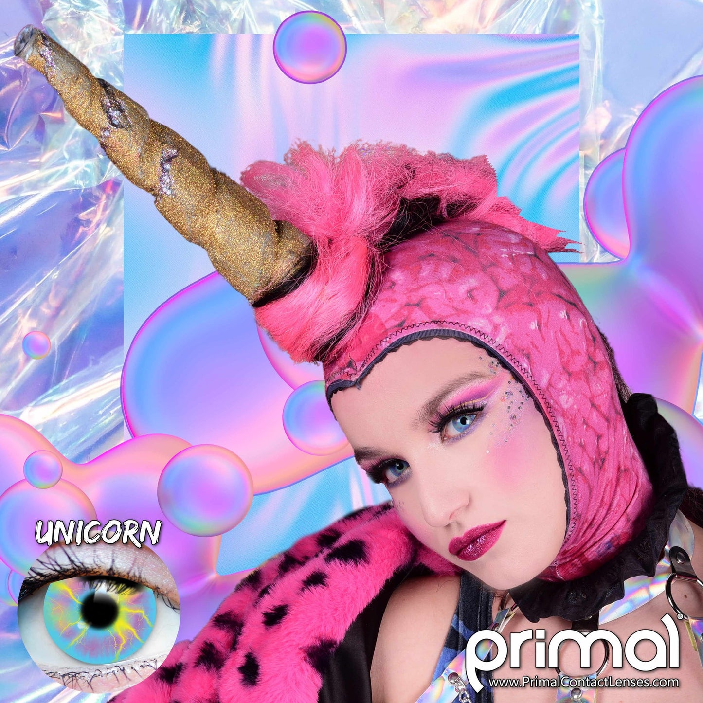 Unicorn Rainbow - Primal Contact Lenses