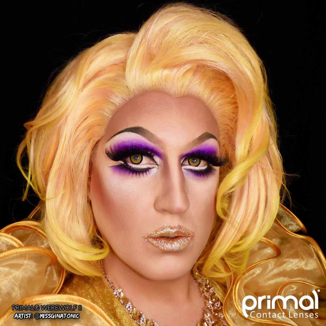 Werewolf II - Orange Colored - Primal Contact Lenses