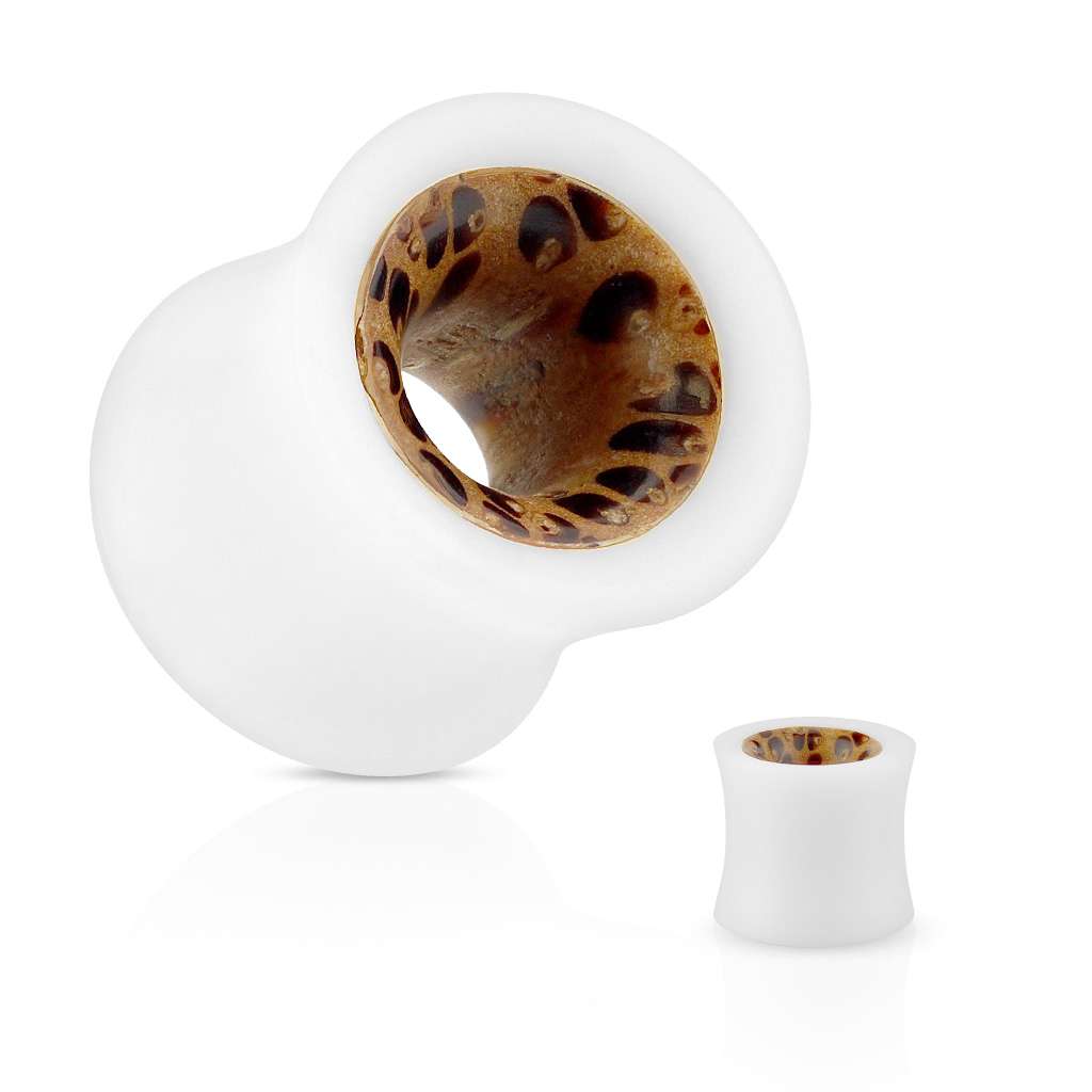 Water Buffalo Bone with Coco Wood Centre - Saddle Tunnel 0, 00, 1-2, 9-16, 5-8, 3-4, 7-8, 1