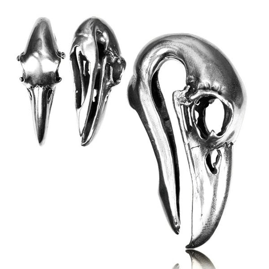 White Brass Bird Skull 0g $119
