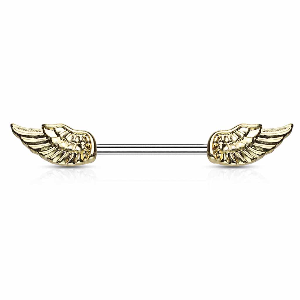 Wings Nipple Barbell 14g - 2