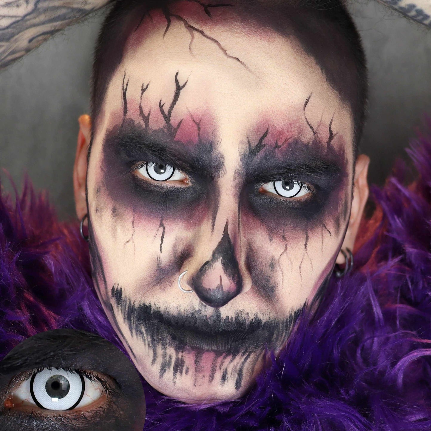 Zombie II - White Colored - Primal Contact Lenses