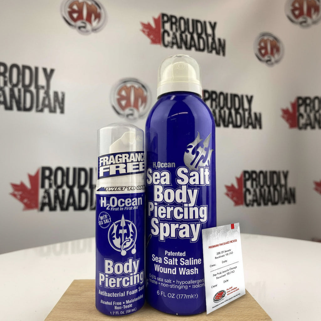 Piercing Aftercare Package