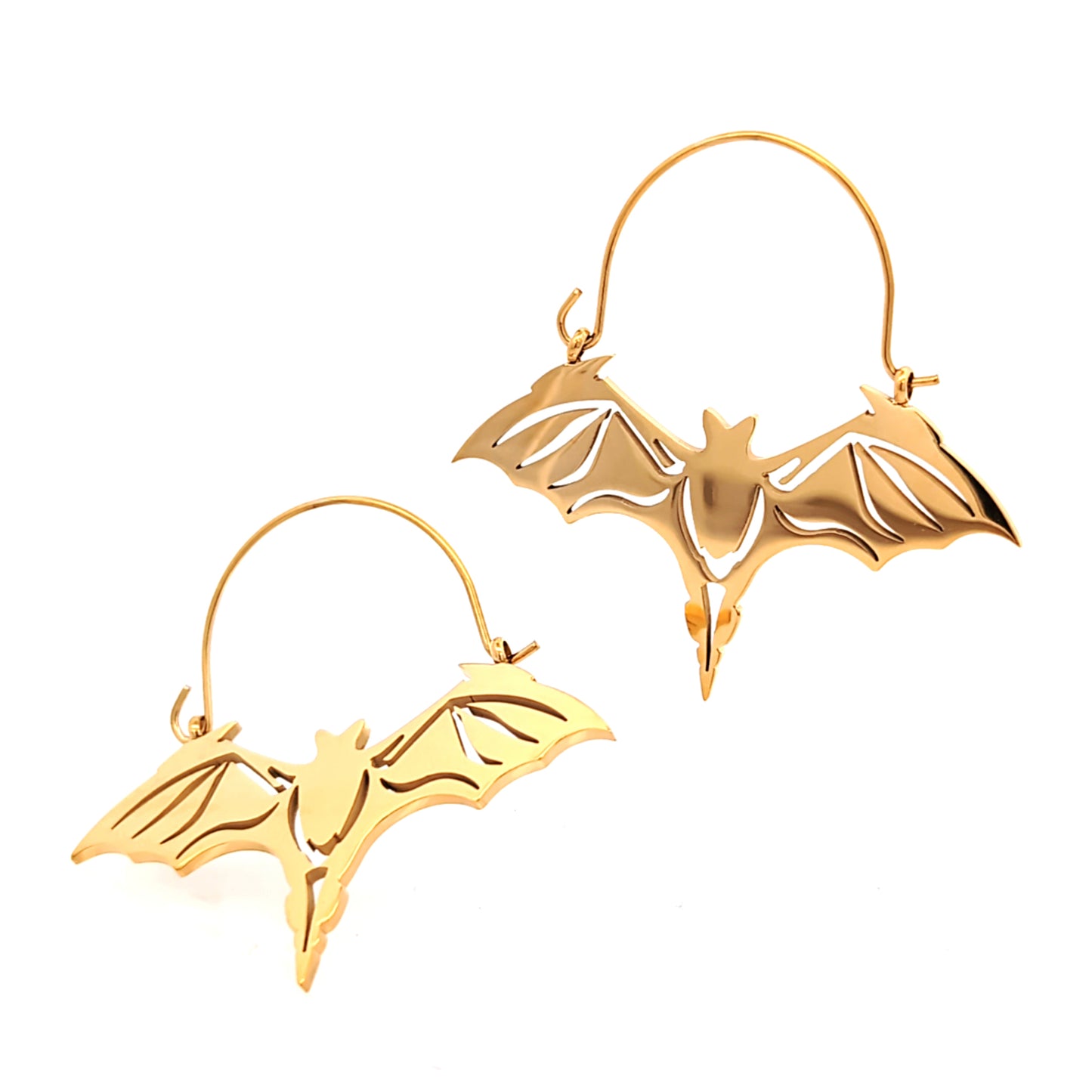 Bat Silhouette Cut-Out Tunnel Hangers