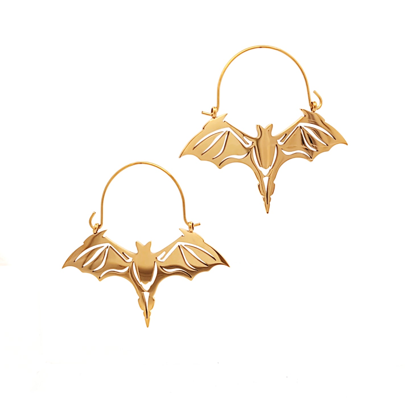 Bat Silhouette Cut-Out Tunnel Hangers