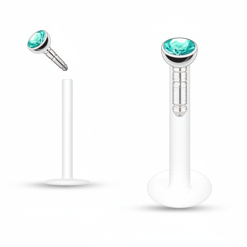 BioPlast Crystal Flat Back 16g $4