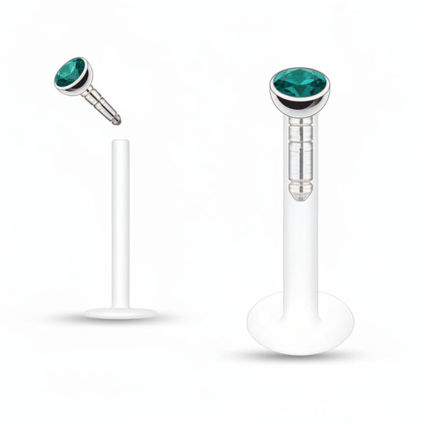 BioPlast Crystal Flat Back 16g $4