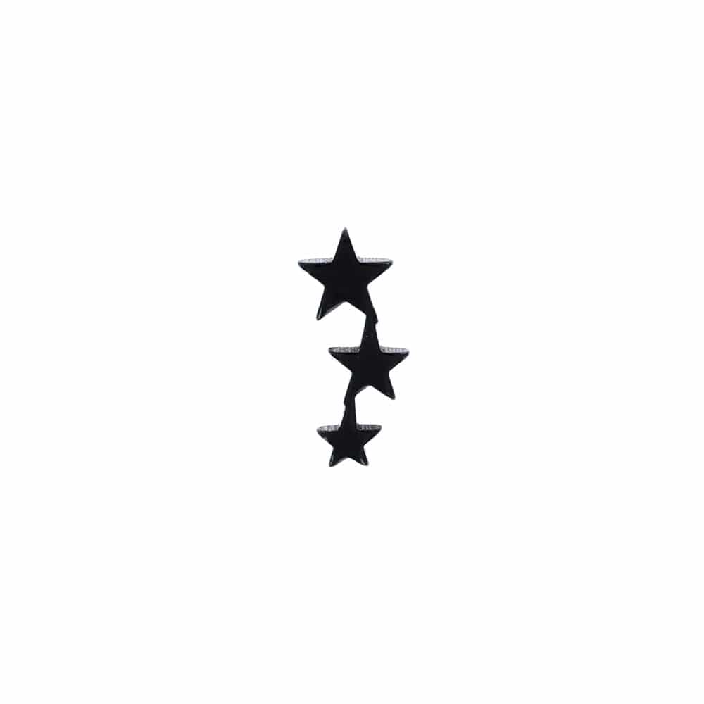 surgical-steel-ion-plated-blackline-titanium-stud-earring-helix-cartilage-tragus-lobe-ear-triple-star-blackline