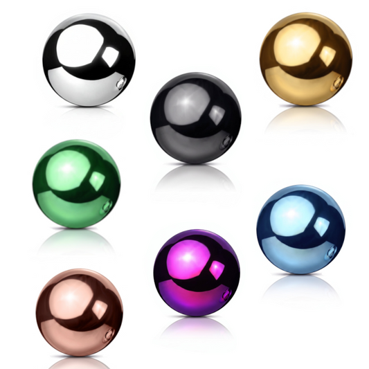 Plain Dimpled Bead 18g-14g