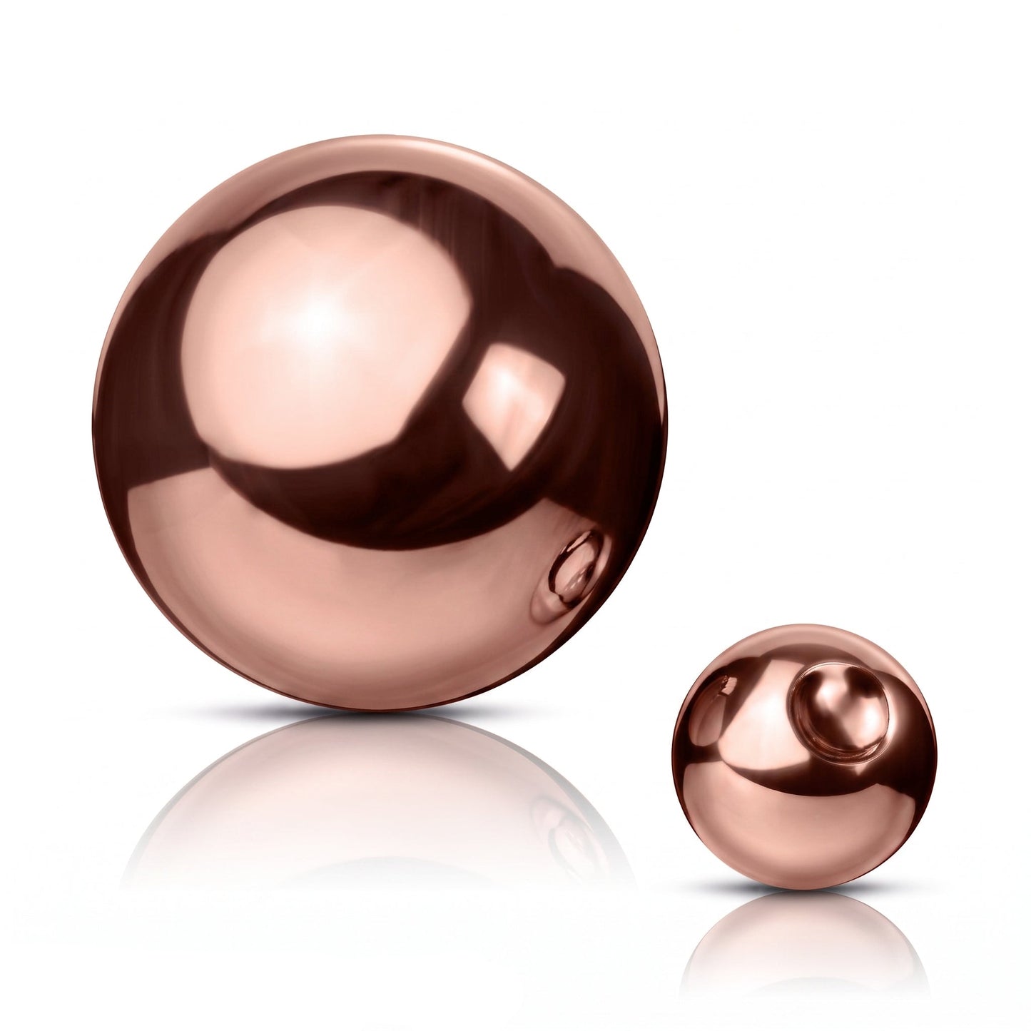 Plain Dimpled Bead 18g-14g