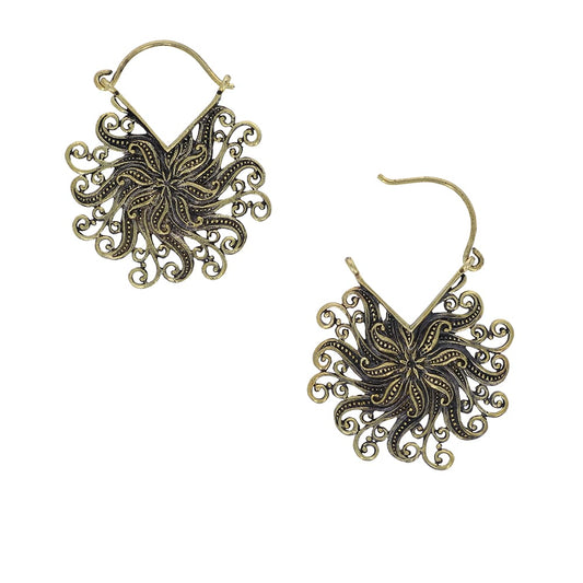earrings-brass-hangers-sea-flower-mandala