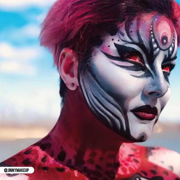 Evil Eyes - Red Colored - Primal Contact Lenses