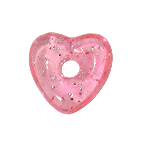 Lucite Donut Tongue Barbell 14g