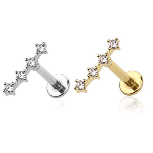 Claw-Set 4 Crystal Cascade Flat Back 16g