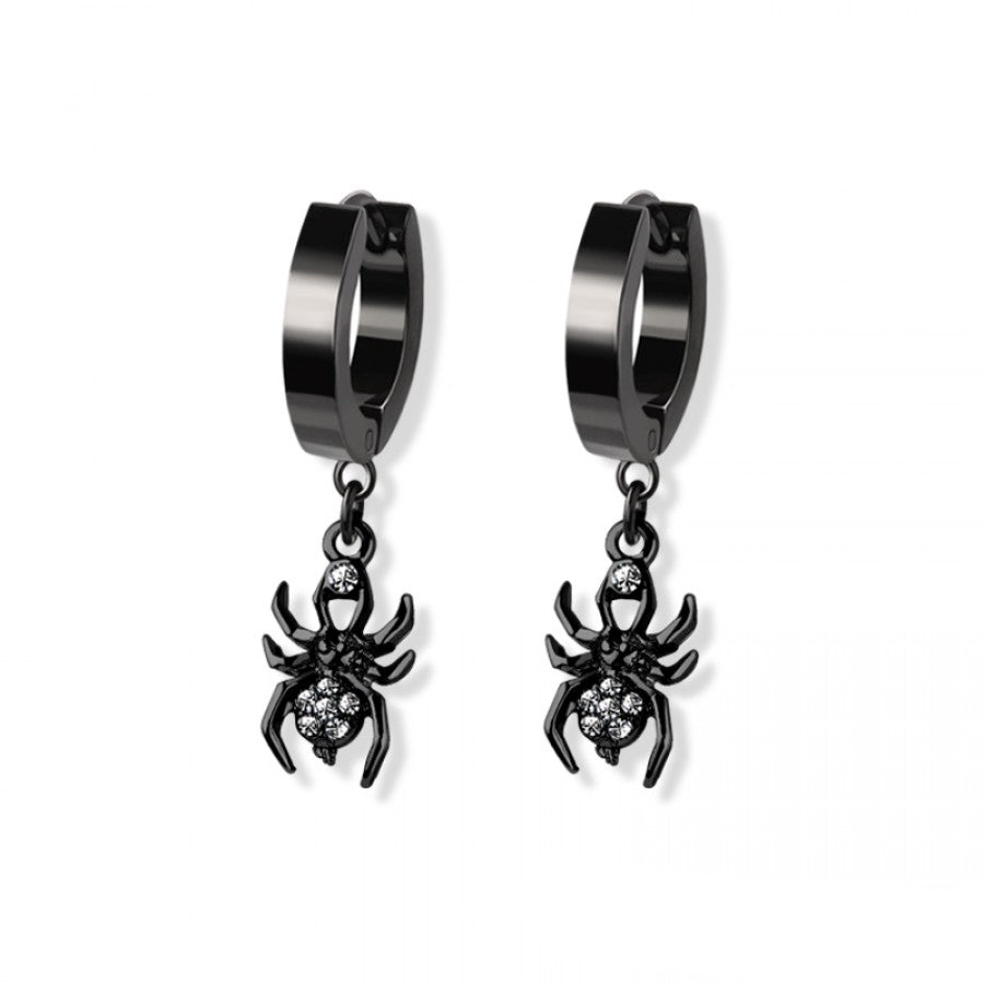 Spider Dangle Cuff Earrings