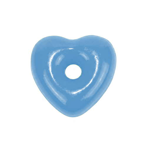 Lucite Donut Tongue Barbell 14g