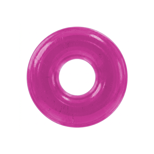 Lucite Donut Tongue Barbell 14g