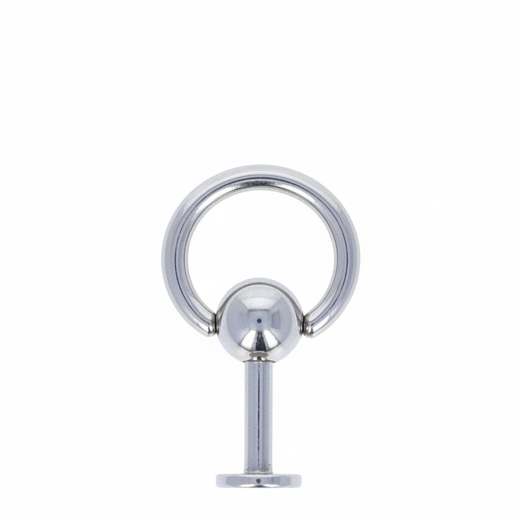 Slave Ring Crystal Flat Back 14g