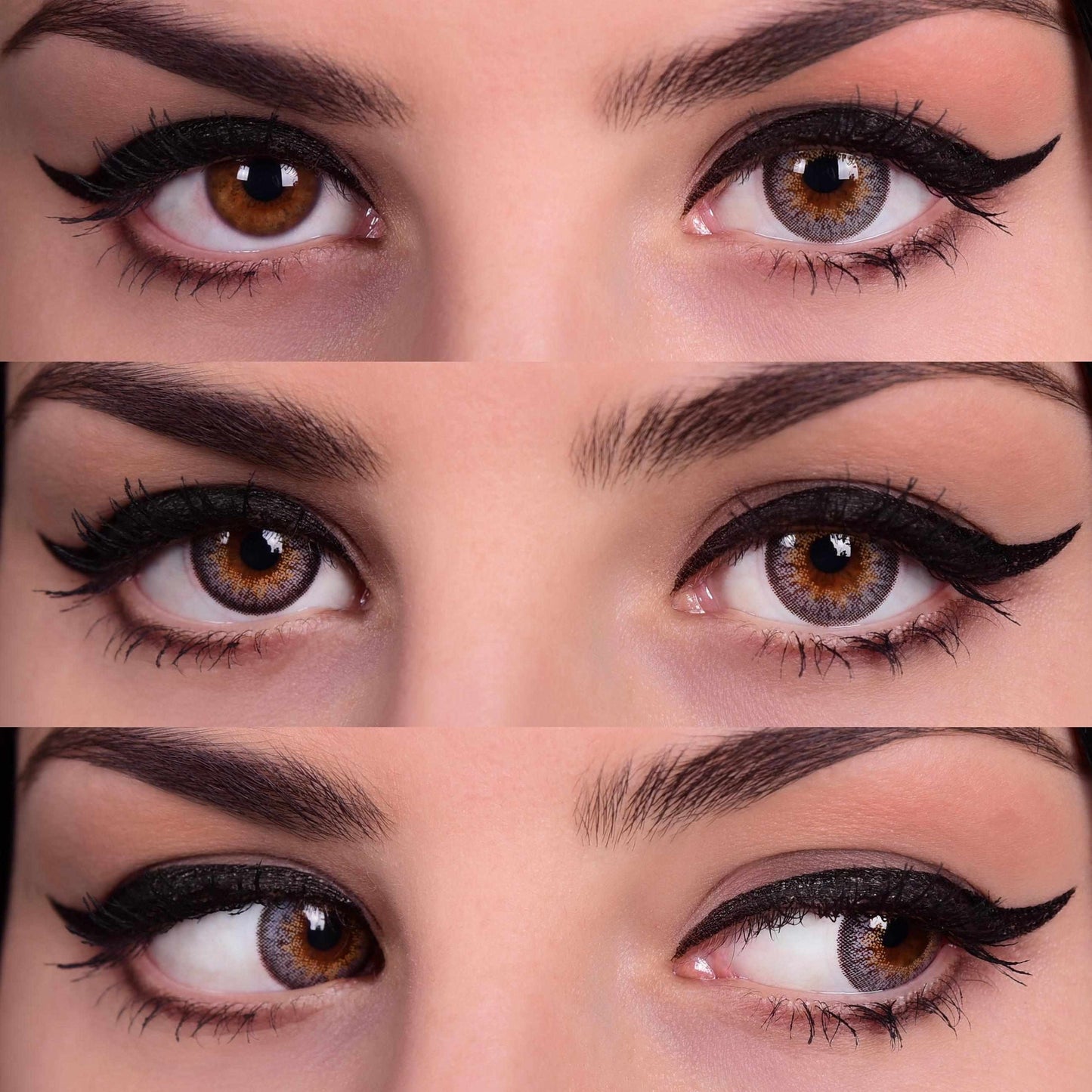 Sunrise Ash - Grey Colored - Primal Contact Lenses