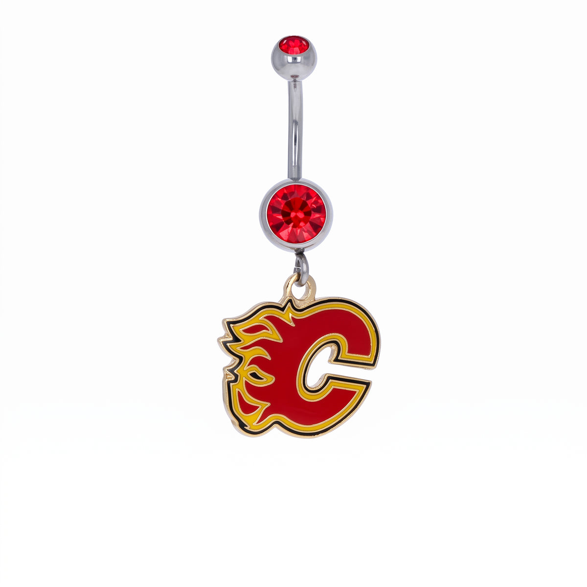 Licensed NHL Calgary Flames Belly Dangle 14g