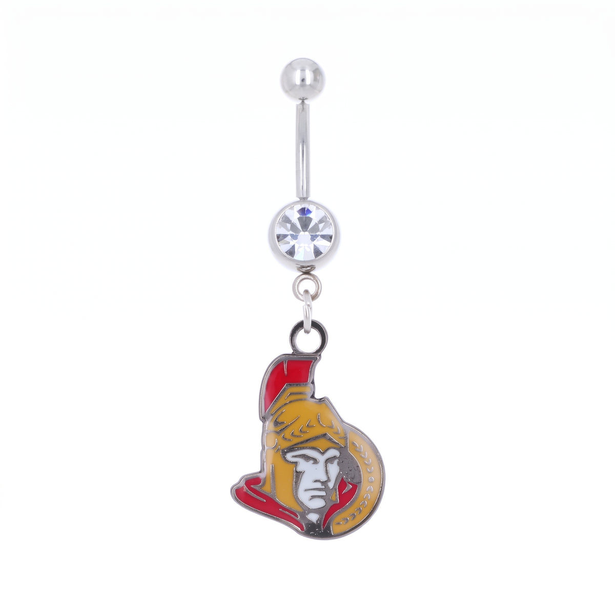 Licensed NHL Ottawa Senators Belly Dangle 14g