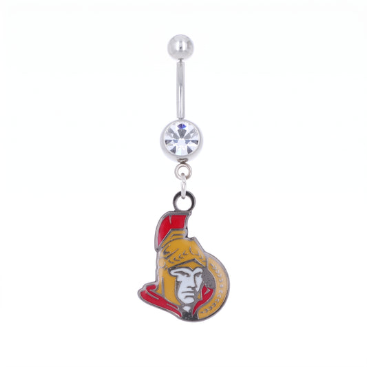 Licensed NHL Ottawa Senators Belly Dangle 14g