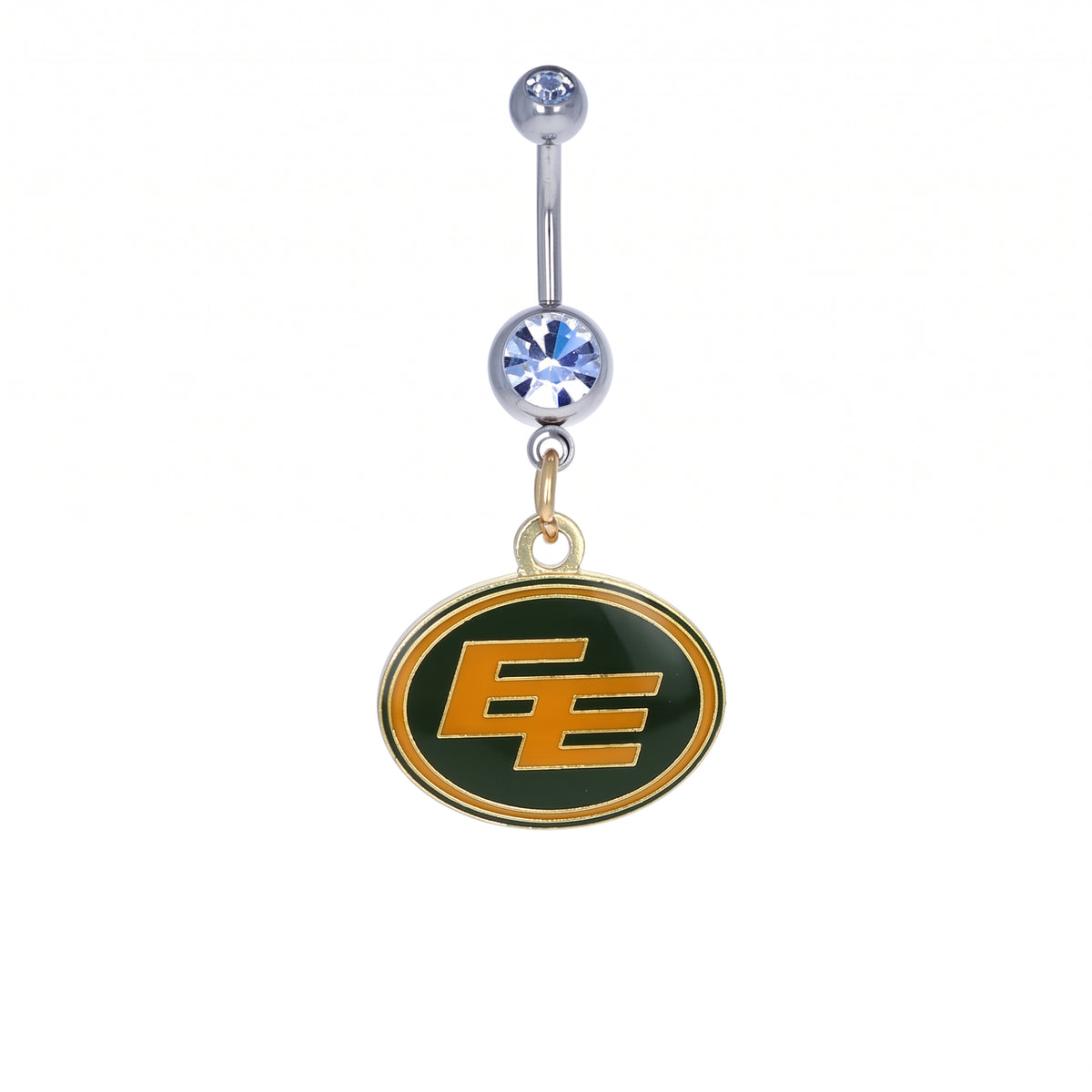 Licensed CFL Edmonton Eskimos Belly Dangle 14g
