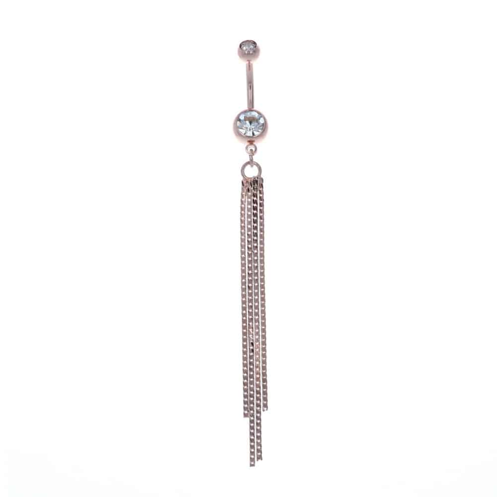 navel-belly-stud-curved-barbell-dangle-tassel-surgical-steel-rose-gold-plated-titanium-blackline-chains-rg