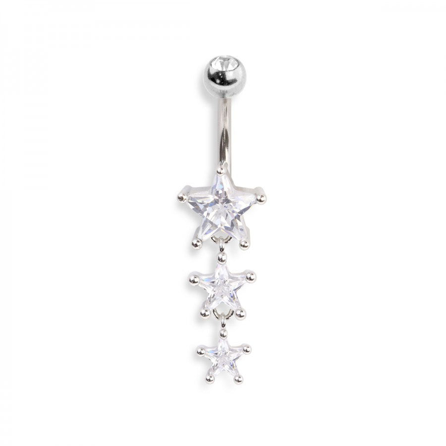 Star Cascade Navel Dangle 14g