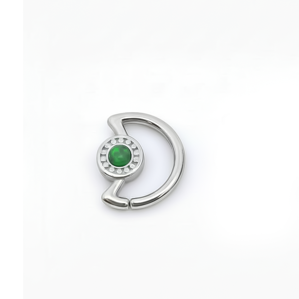 Opal Moon Bendable Ring 16g