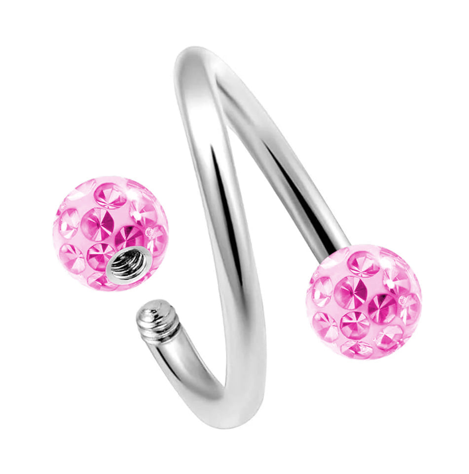 Surgical Steel Ferido Twister 16g - 14g