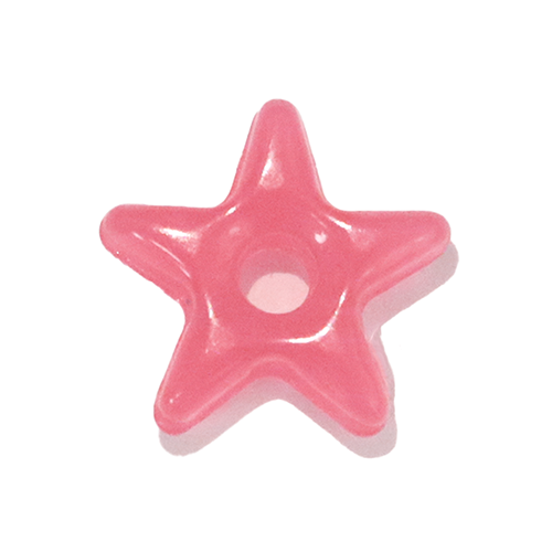 Lucite Donut Tongue Barbell 14g
