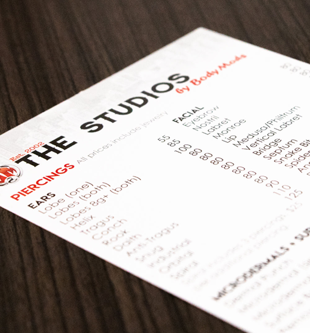 PRICING GUIDE
