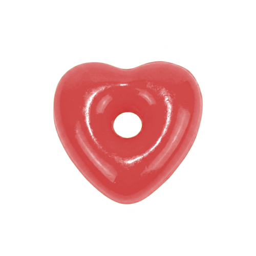 Lucite Donut Tongue Barbell 14g