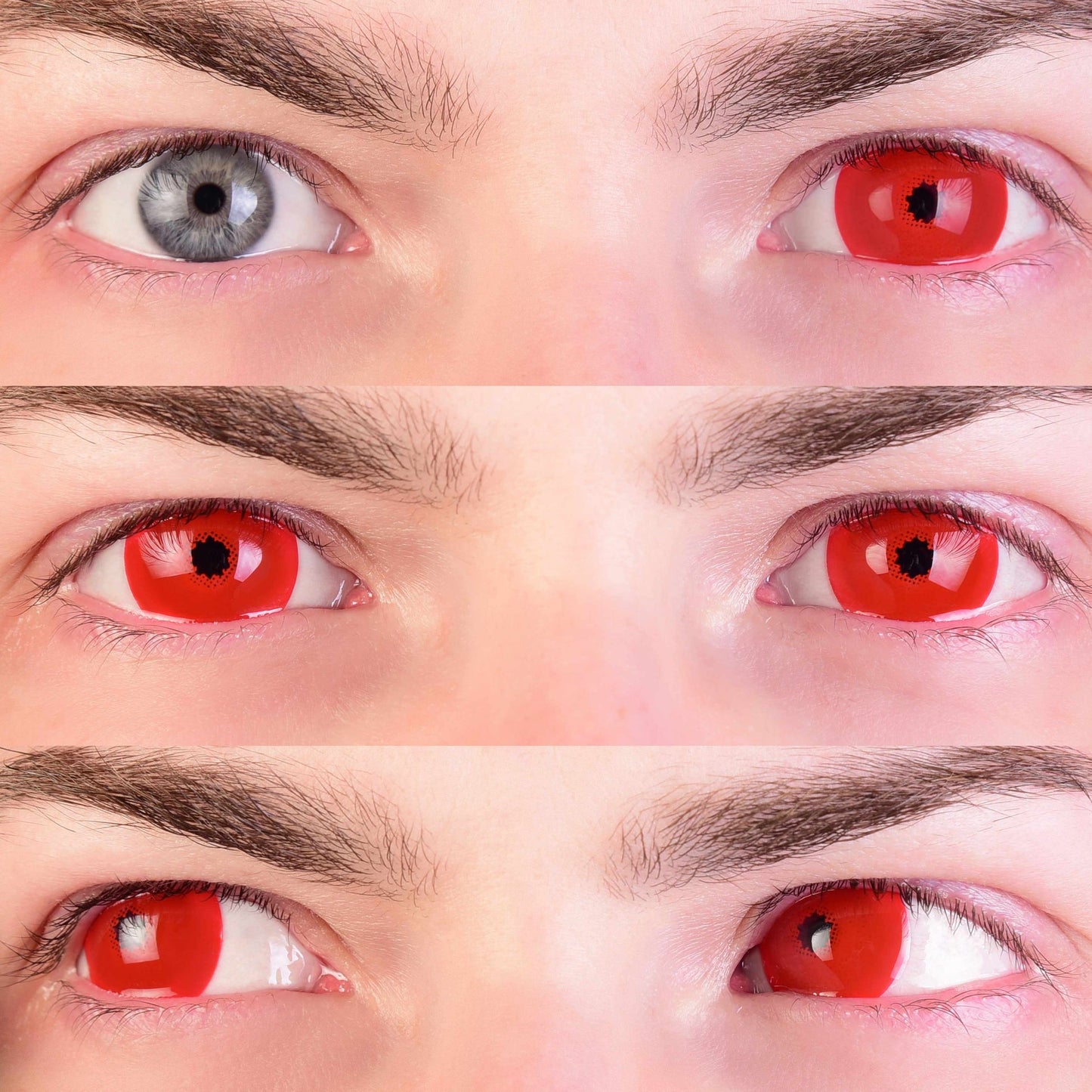 Red Mini Sclera - Primal Contact Lenses