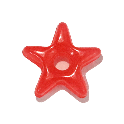 Lucite Donut Tongue Barbell 14g