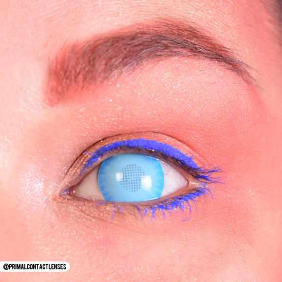 Saiyan - Blue Cosplay Colored - Primal Contact Lenses