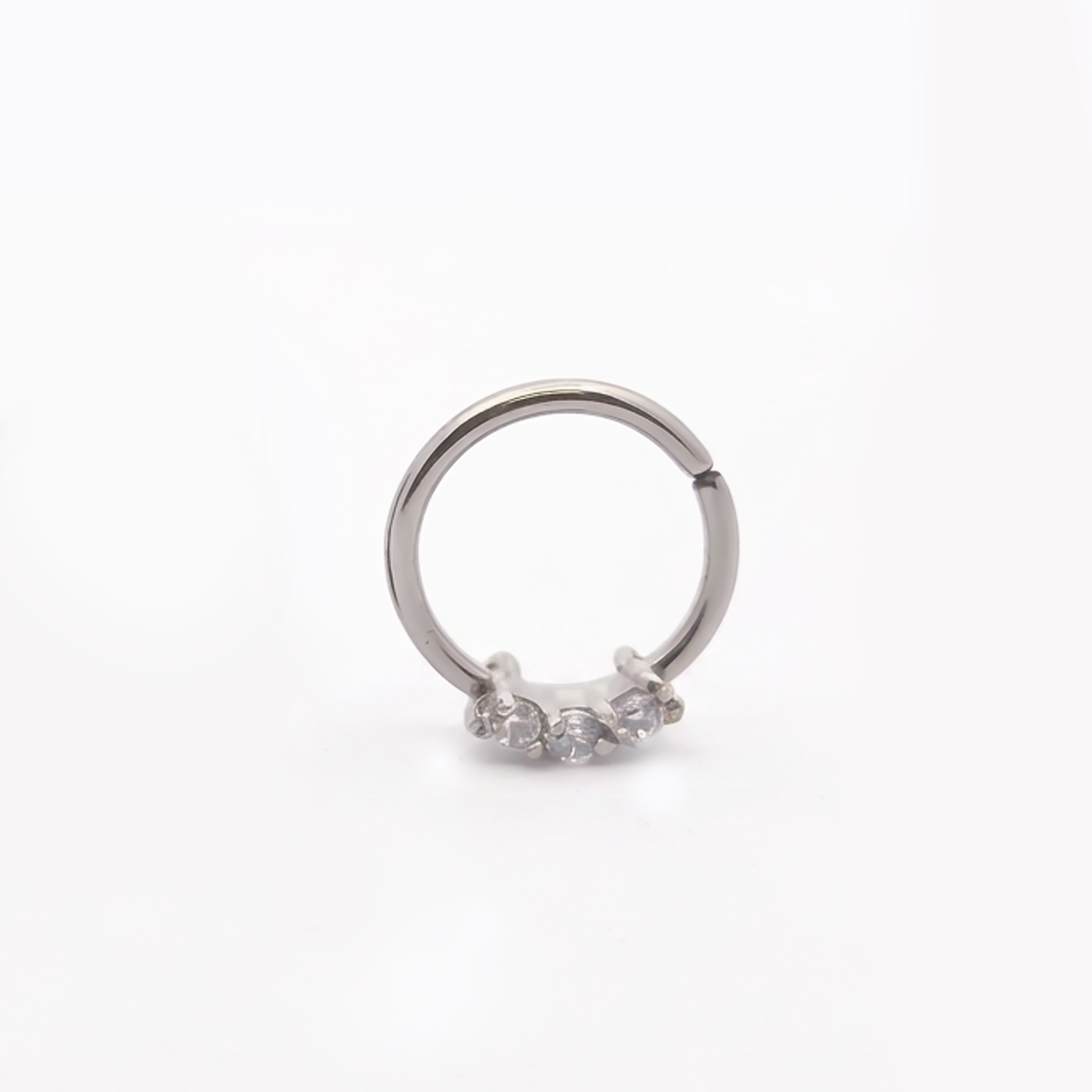 3 Claw-Set Crystal Bendable Ring 16g
