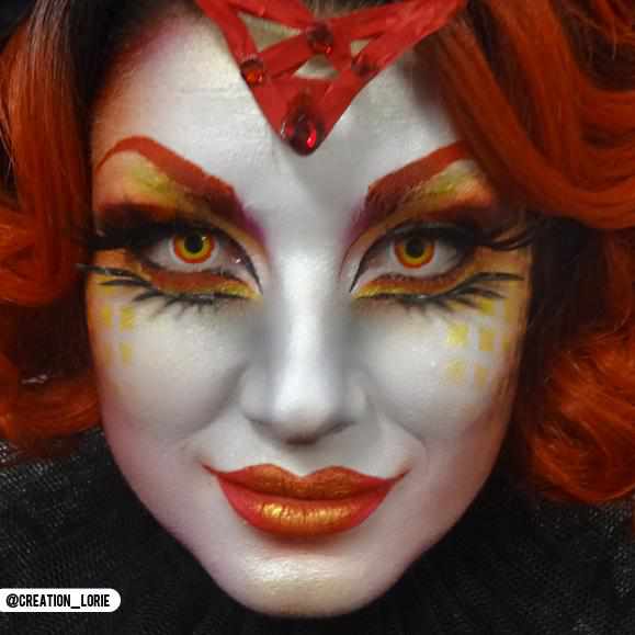 Sith - Red & Yellow Colored - Primal Contact Lenses