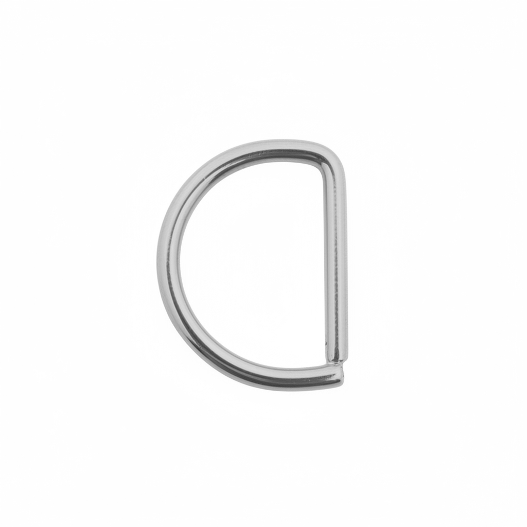 PVD D-Ring Bendable Ring 16g