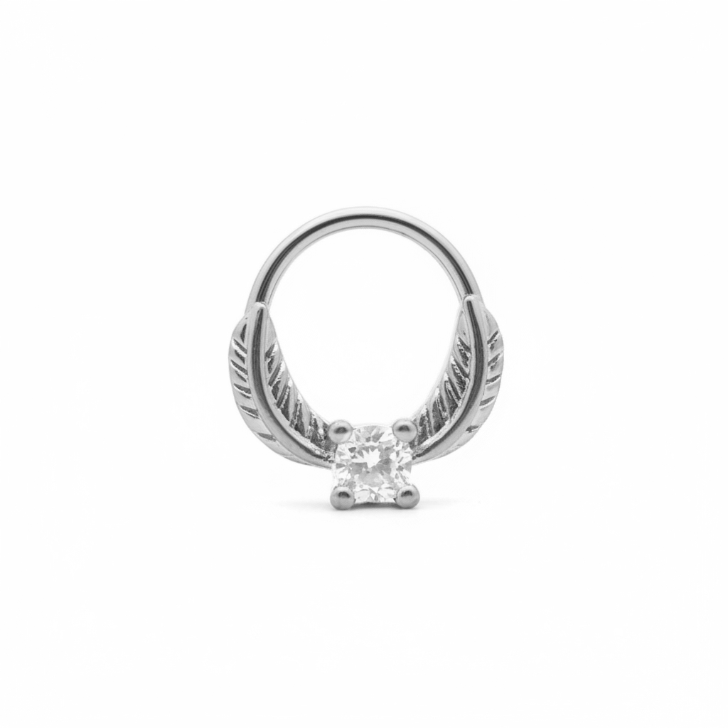 Wings Crystal Bendable Ring 16g