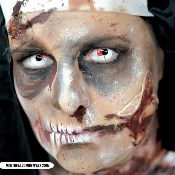 Undead - White Colored - Primal Contact Lenses